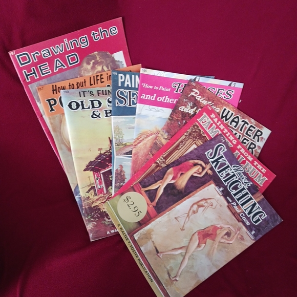 Walter Foster Vintage Art Books lot of 8 - Picture 1 of 9